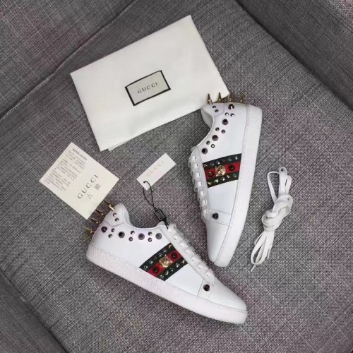 Gucci Ace studded leather low-top sneaker